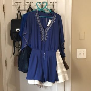 Blue romper